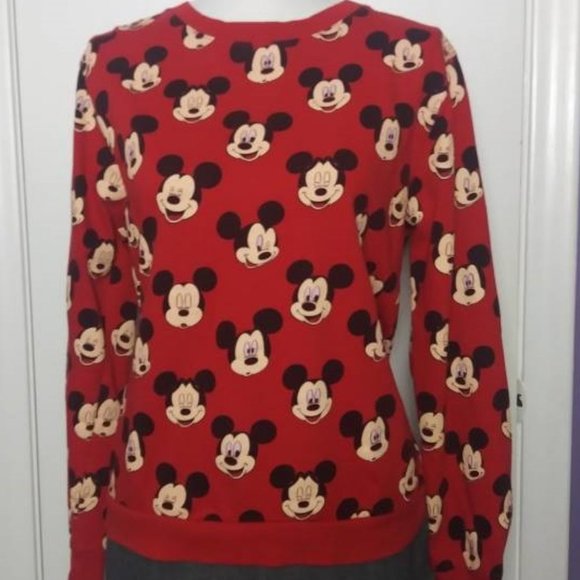 Disney Mickey Mouse Sweatshirt Size Medium - Picture 1 of 4